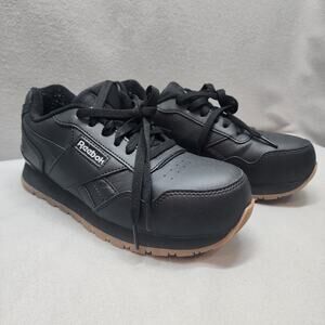 Reebok Harman Black Composite Toe Safety Work Shoes Womens Sz 7.5W Men's Sz 5.5W